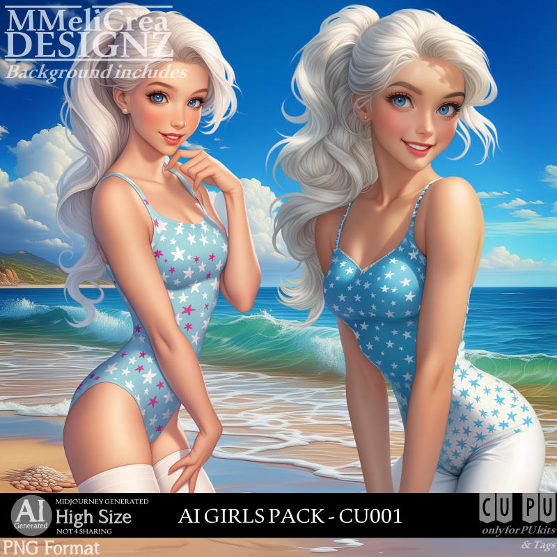 (image for) AI - GIRLS PACK CU001 (CU4PU/PNG)